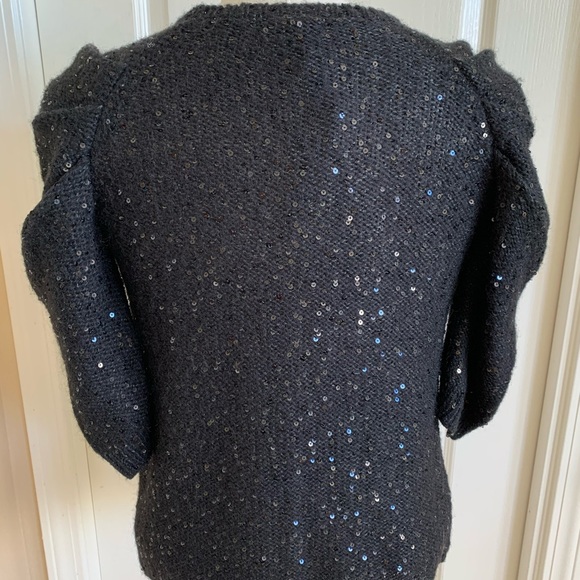 Kookai black sequined sweater shrug - Picture 8 of 8